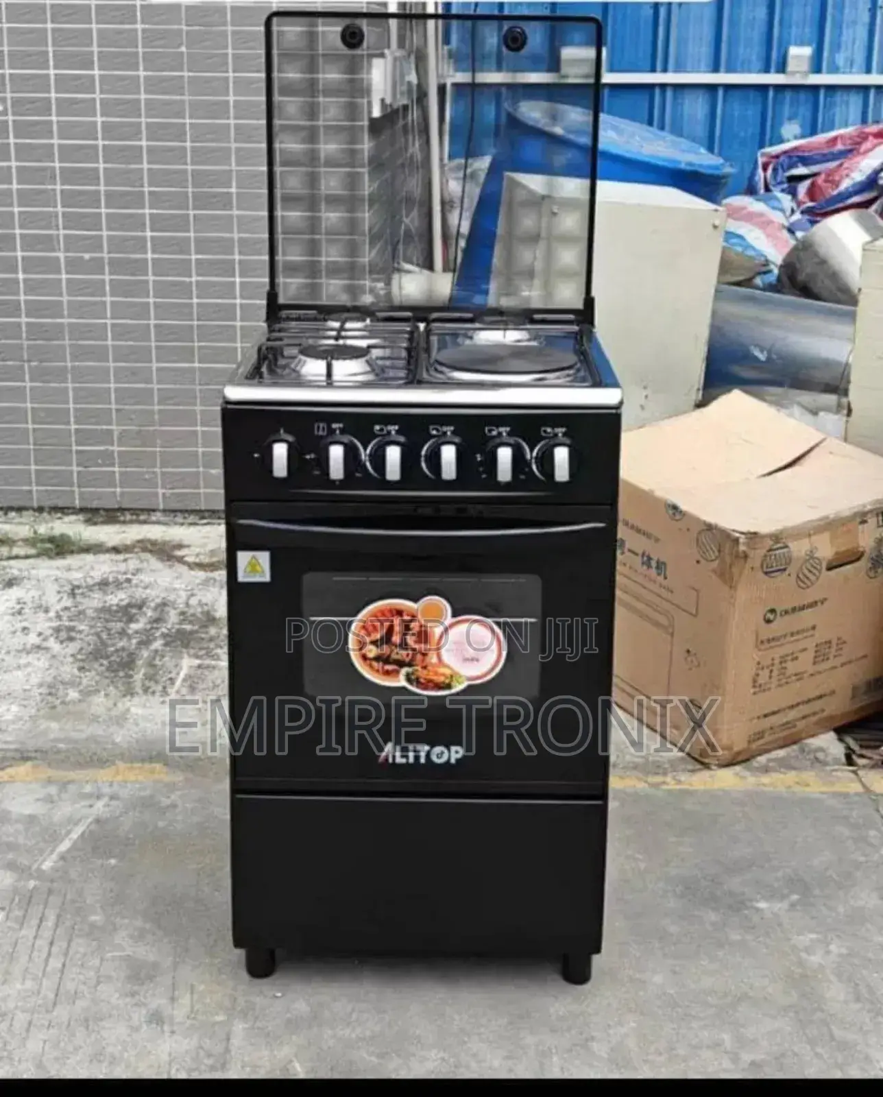 Alitop 3 Gas+ 1 Electric Cooker Gs-081