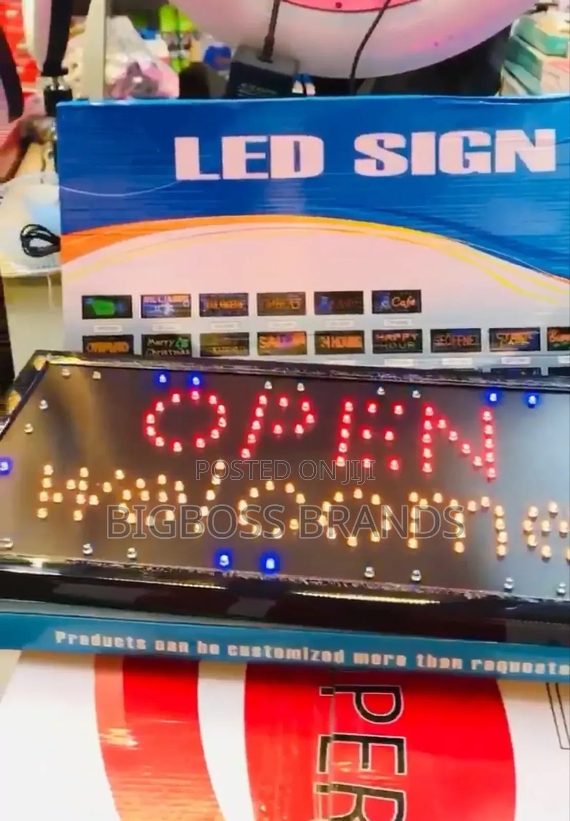Open / Welcome Led Sign
