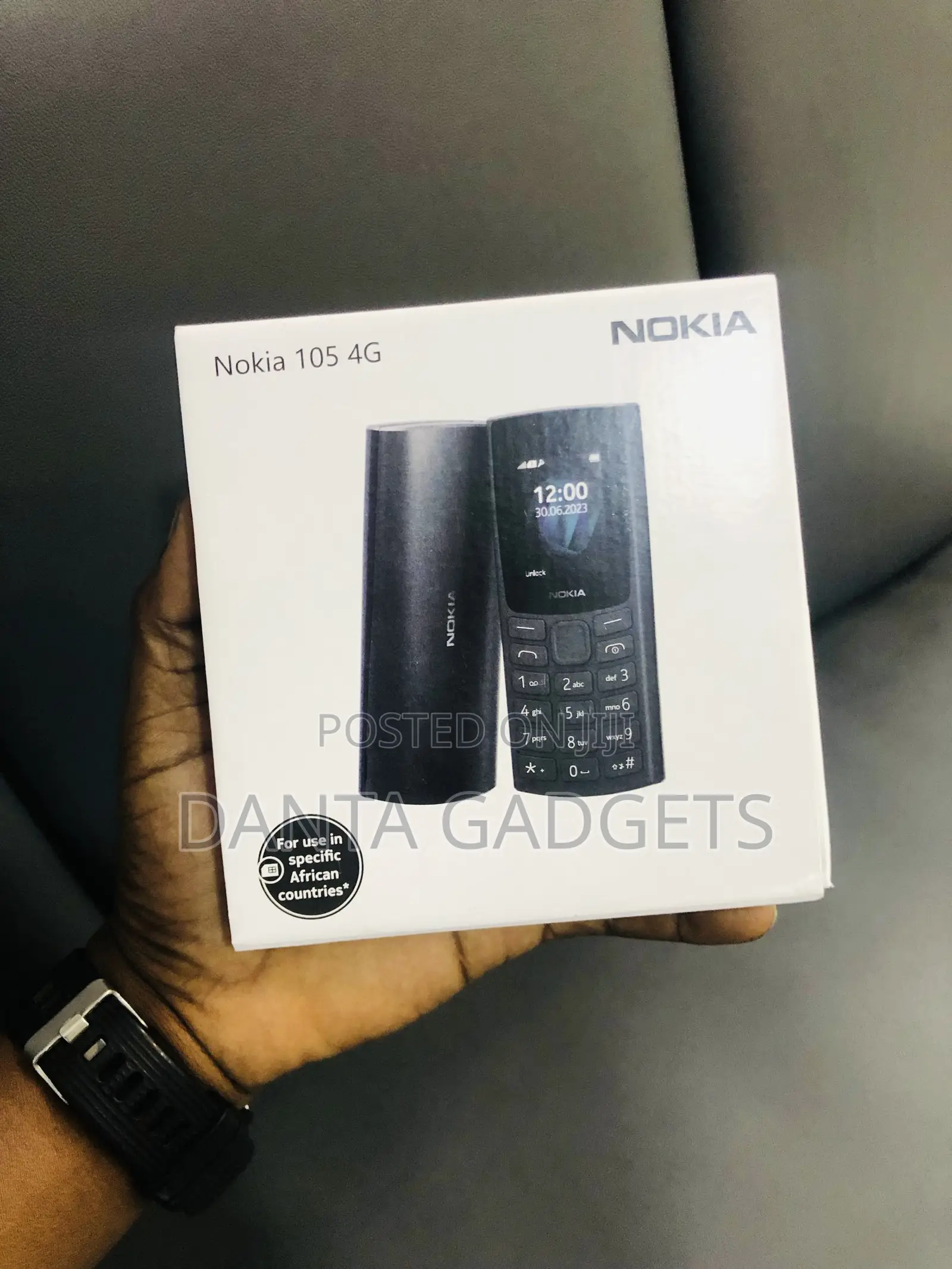 New Nokia 106 Black