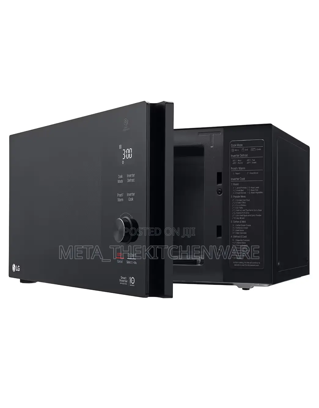 Lg Smart Inverter Microwave With Grill 1200w 42l (Mh8265dis)