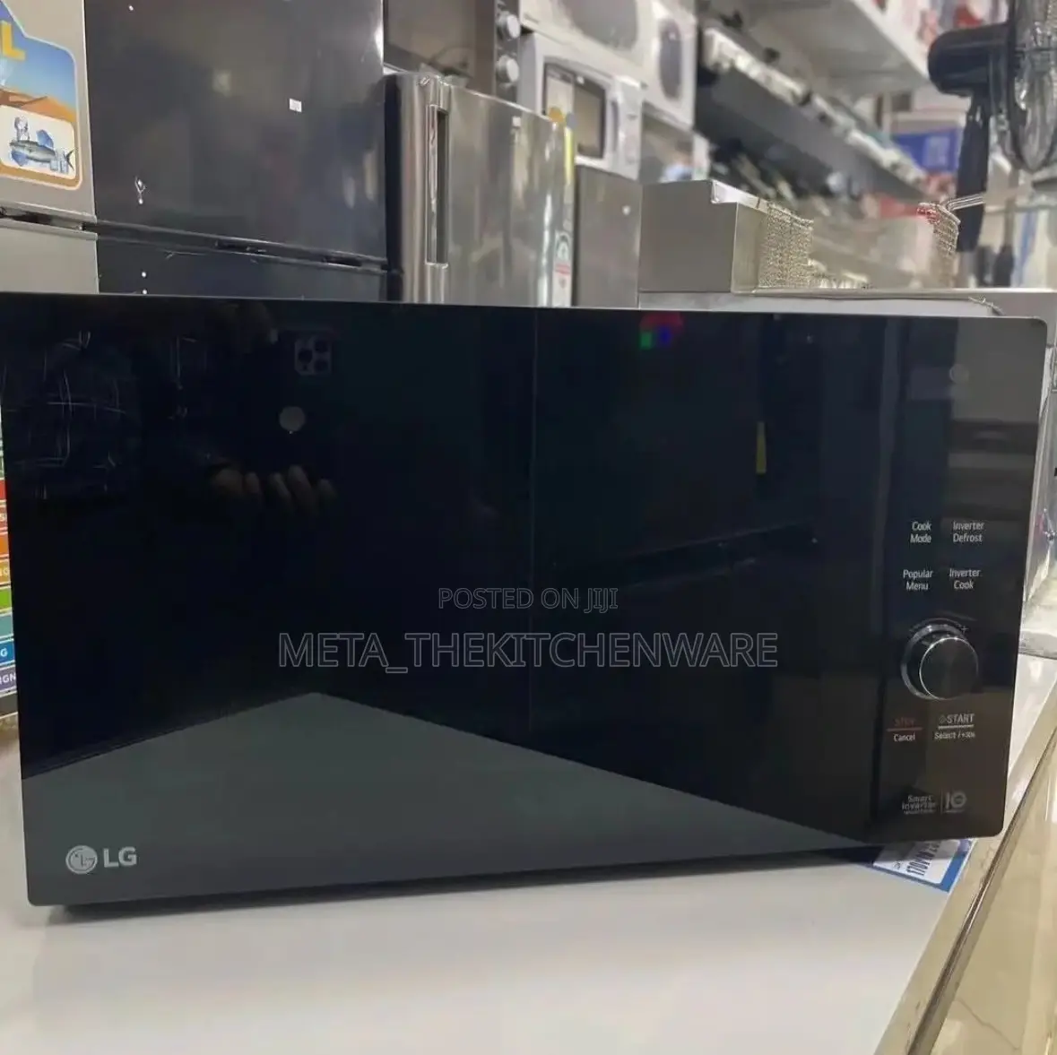 Lg Smart Inverter Microwave With Grill 1200w 42l (Mh8265dis)