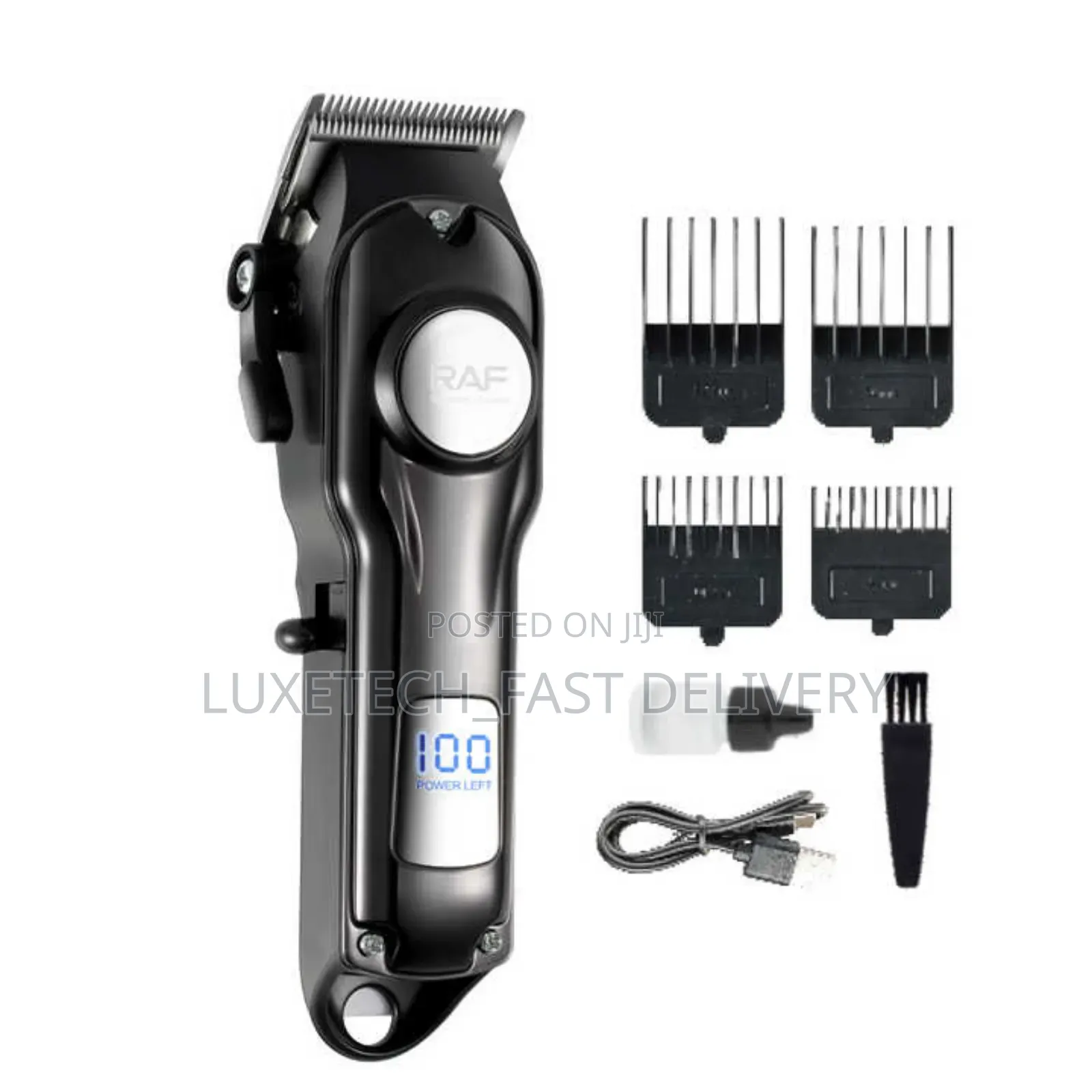 Raf Hair Clipper Rechargeable Professional Haircut Grooming
