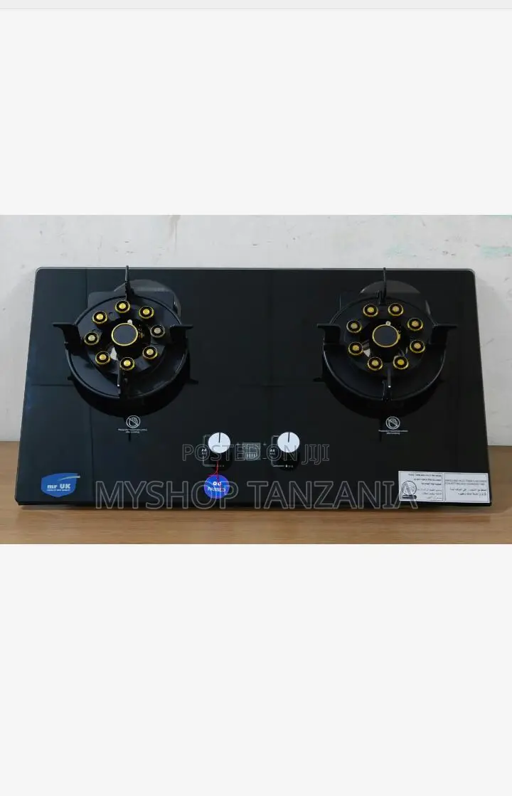 Gass Hob 7502gt 2 Gass Plate Glass+Timer