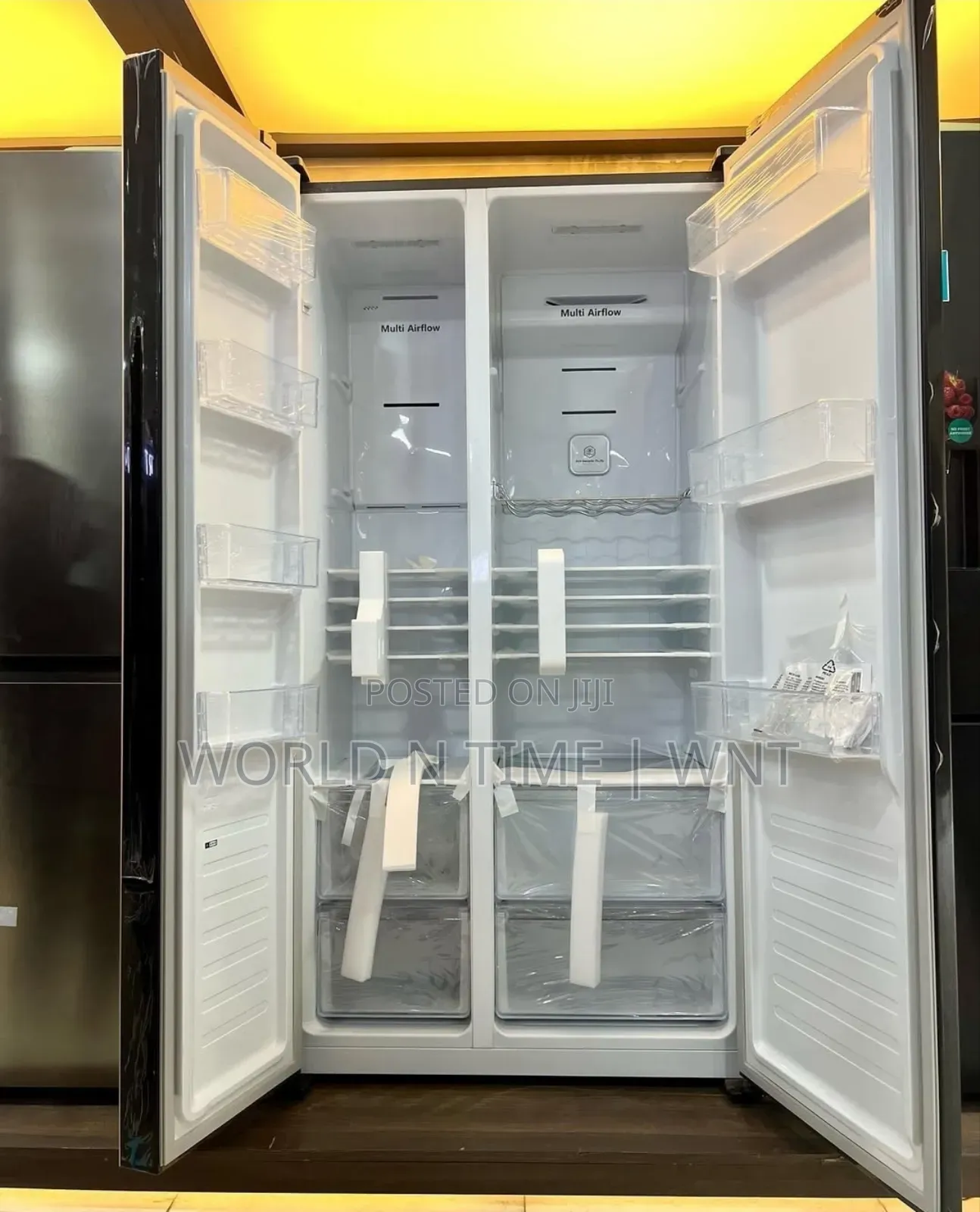 Hisense Fridge Rs3n518nag SBS 508l Mirror White and Pink
