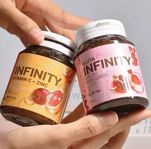 Set of Gluta Infinity Infinity Vitamin C + Zinc Supplement