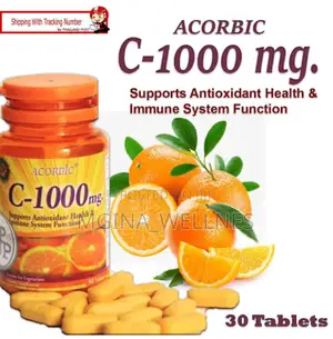 Photo - Acorbic Vitamin C-1000mg Strengthen Immune 30 Tablets