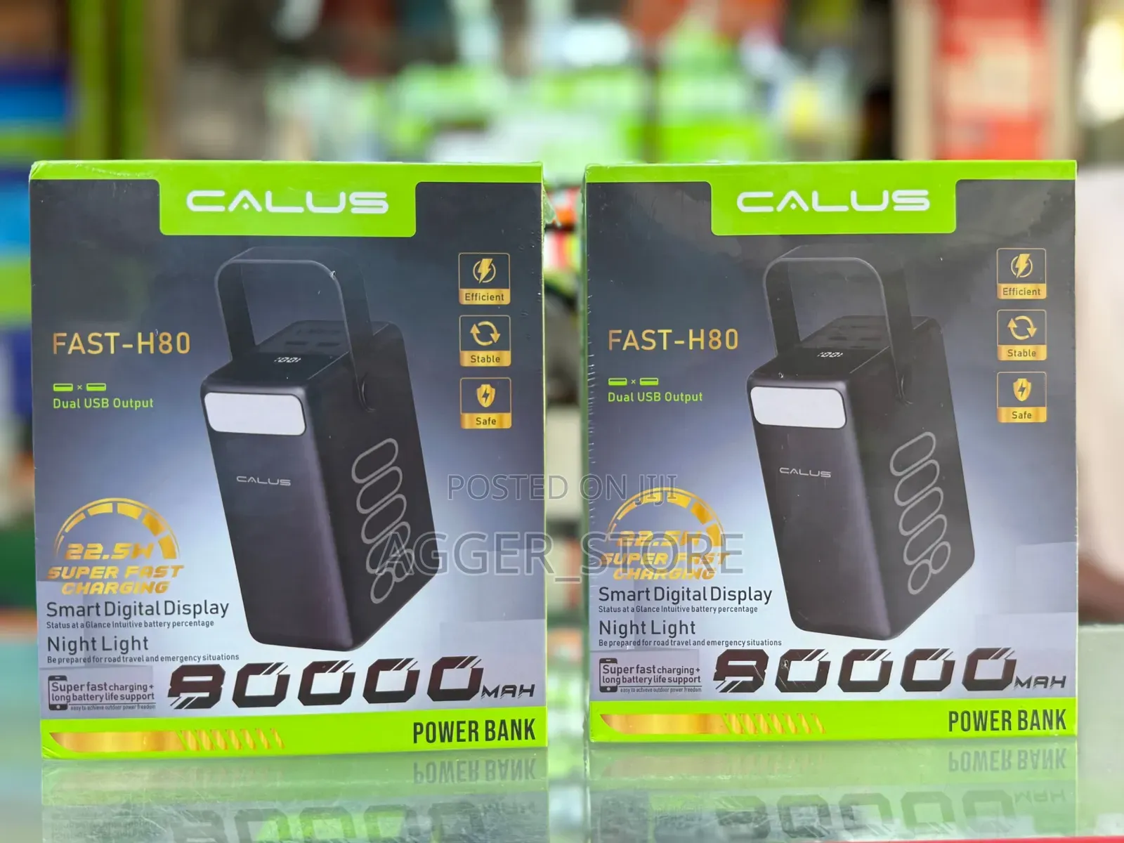 Calus Fast H80 Original Powerbank [80000mah]