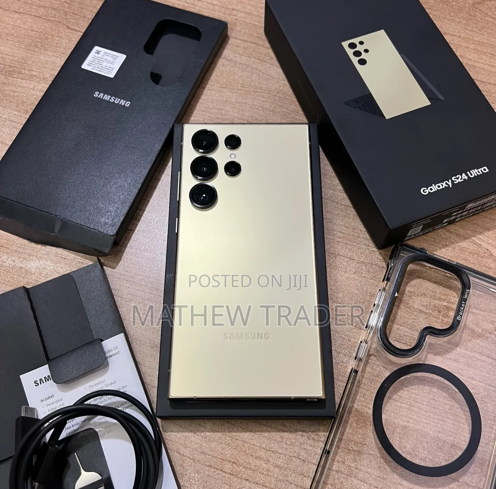 New Samsung Galaxy S24 Ultra 256 GB Gold