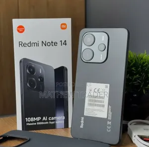 New Xiaomi Redmi Note 14 4G 128 GB Black