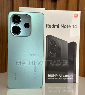 New Xiaomi Redmi Note 14 4G 256 GB Green