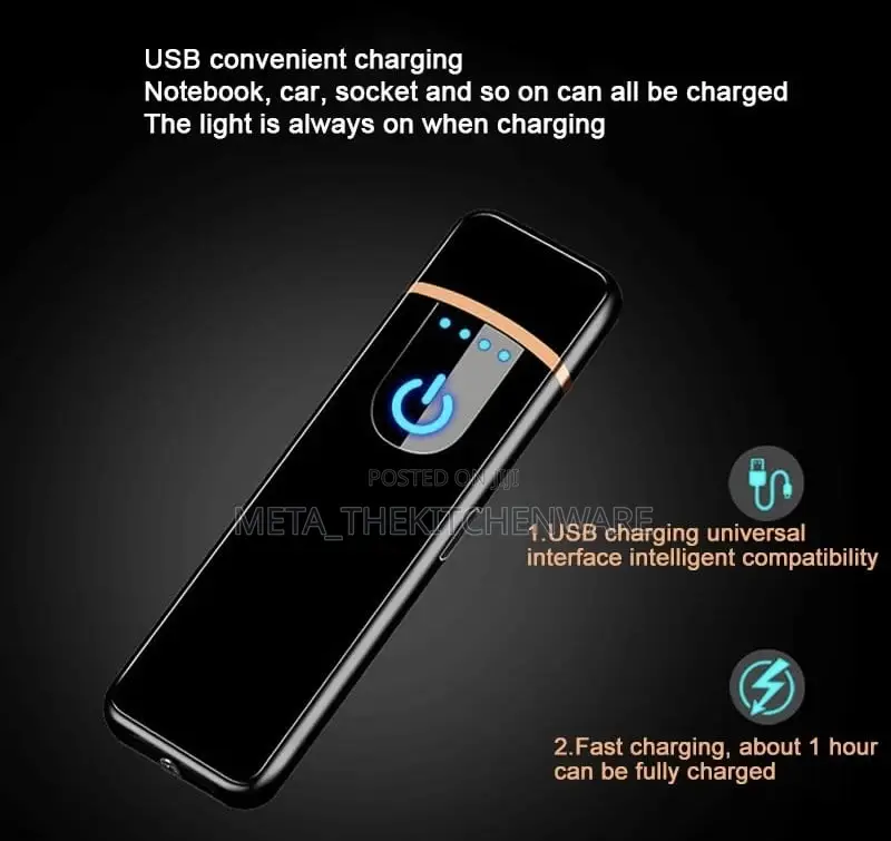 Usb Rechargeable Electric Lighter.
