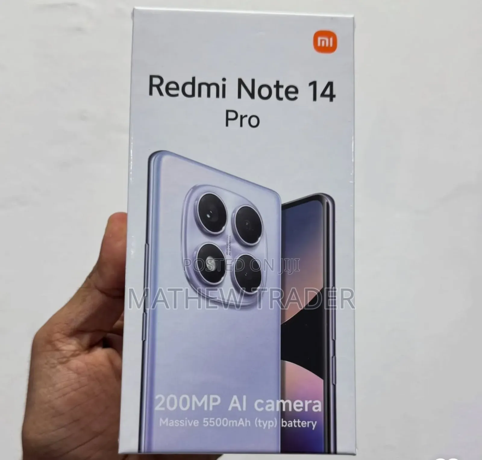 New Xiaomi Redmi Note 14 Pro 256 GB Black