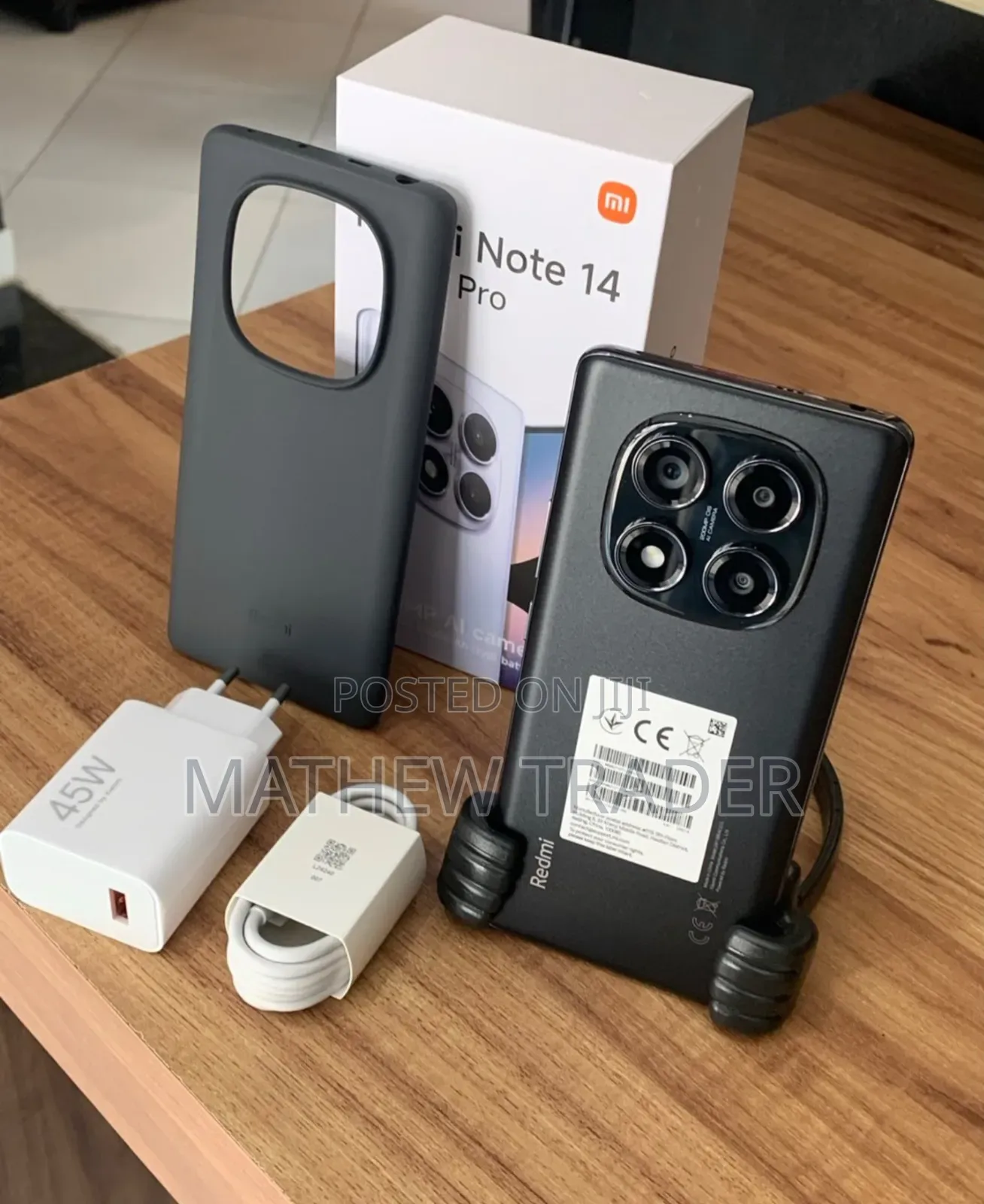New Xiaomi Redmi Note 14 Pro 256 GB Black