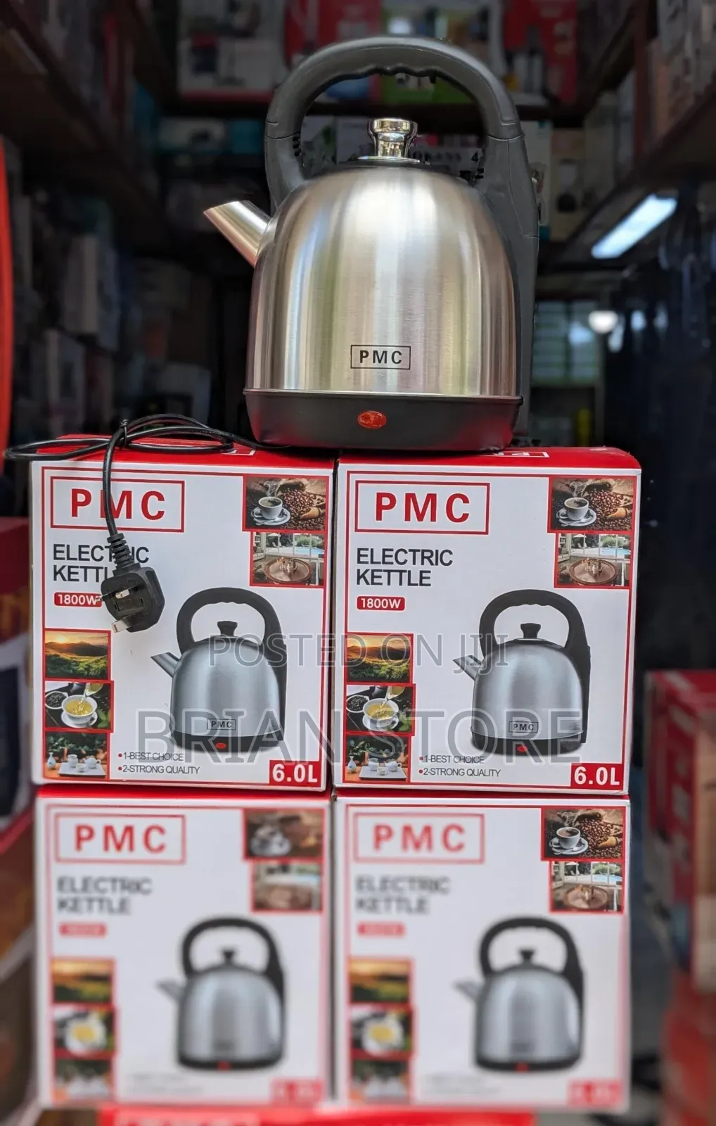 PMC Electric Kettle 6litres (Birika Ya Umeme Lita 6
