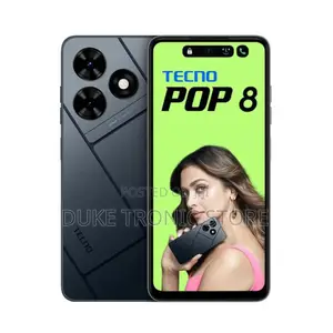 New Tecno Pop 8 64 GB Black