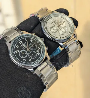 Longiness Stainless Steel Strap Men Watch