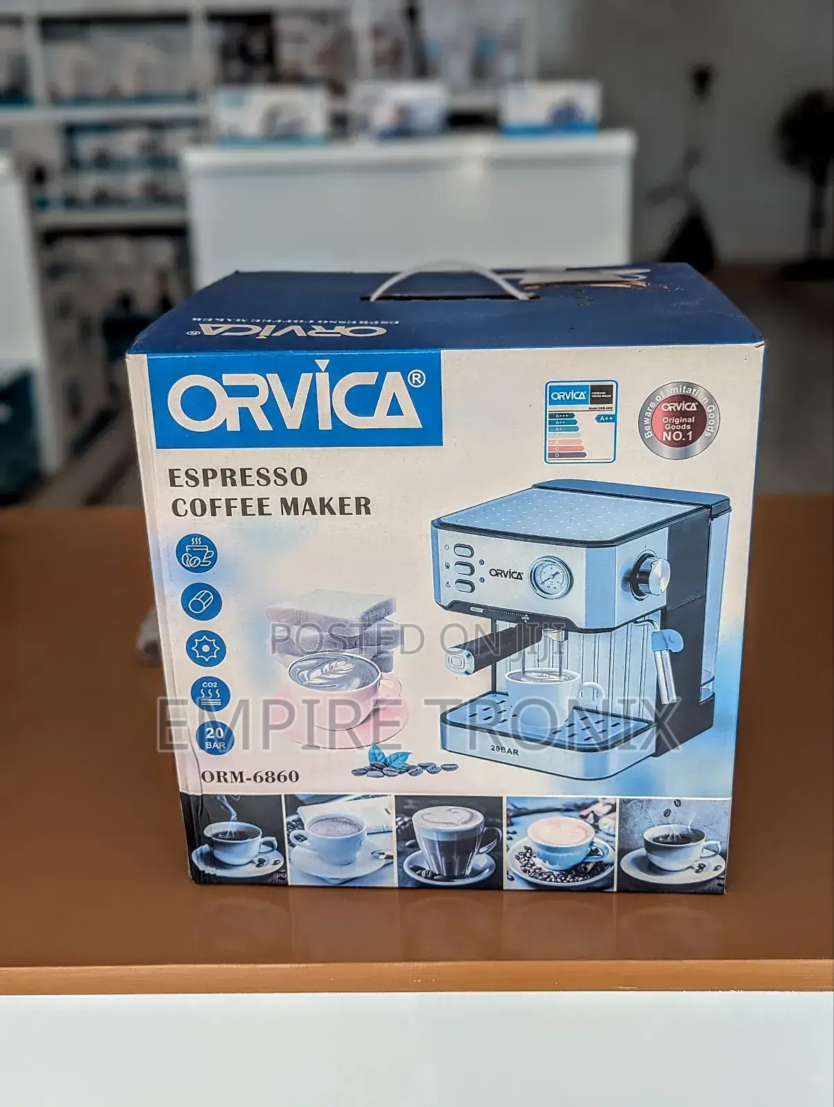 Orvica Espresso Coffee Maker Orm-6860