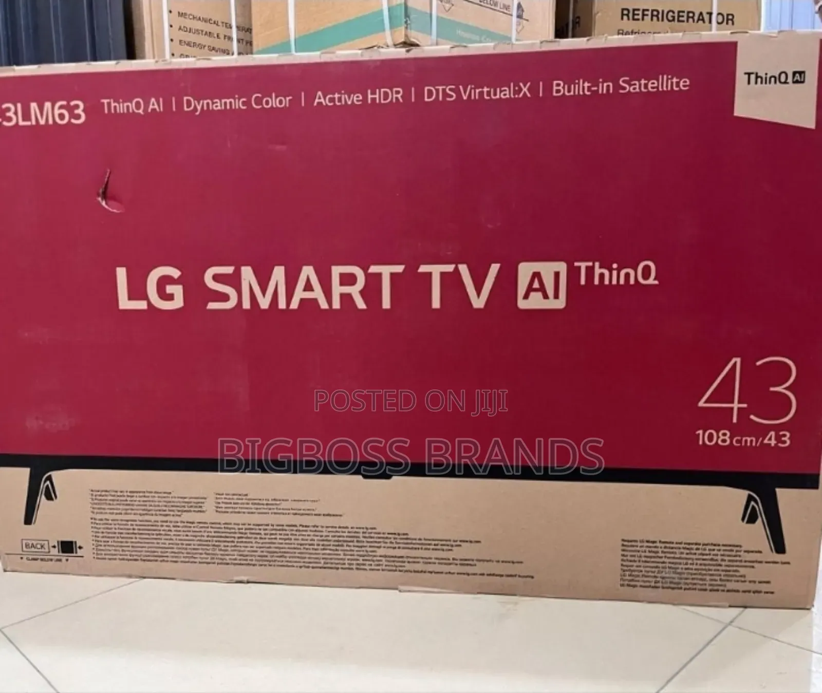 Lg Inch 43 (43lm63) Smart Full Hd
