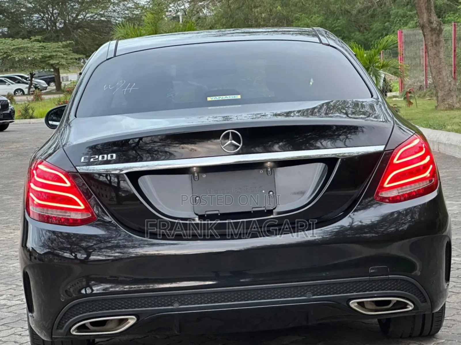Mercedes-Benz C200 2015 Black