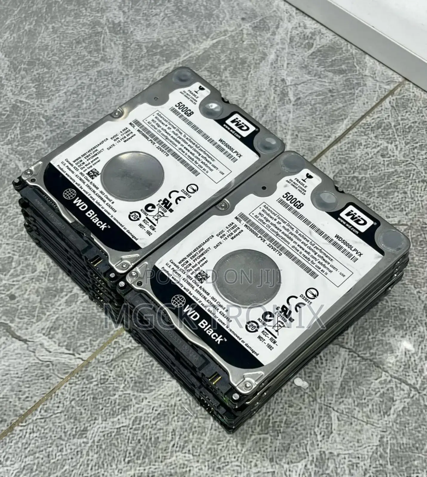 500gb Harddisk(Wd Toshiba)
