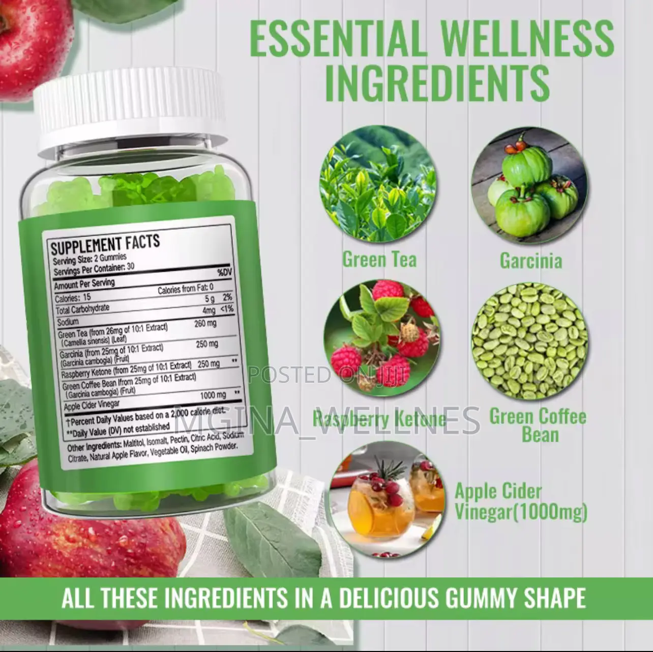 Daynee Keto + Acv Weight Loss Gummies