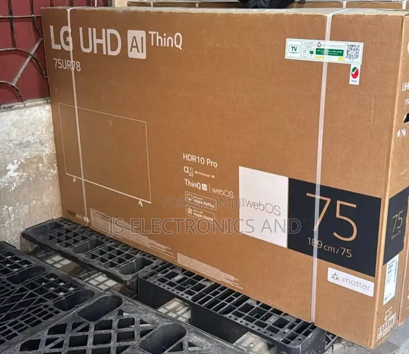 Lg Ai Thinq 75ur78 Smart Tv Webos Quality Mzuri Sana