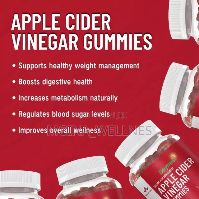 Apple Cider Vinegar Gummie for Detox,Weightloss Cholesterol