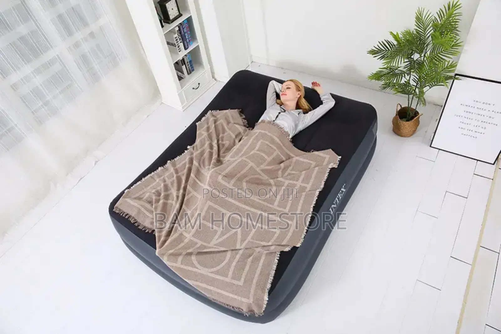Airbed With Raised Pillow Rest(5*6 Nchi 16.5)