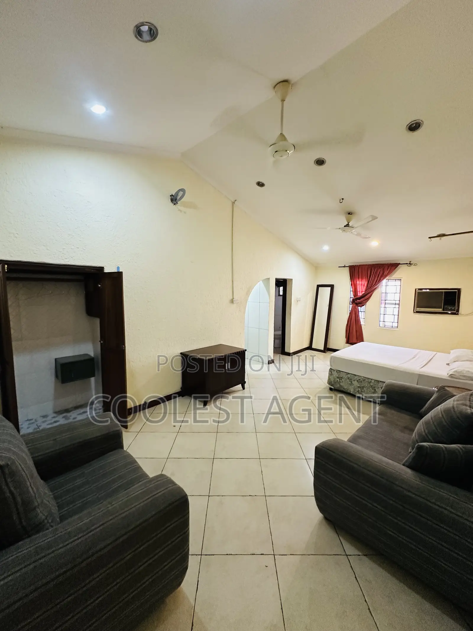 Furnished Studio Apartment in Makumbusho, Kinondoni for rent