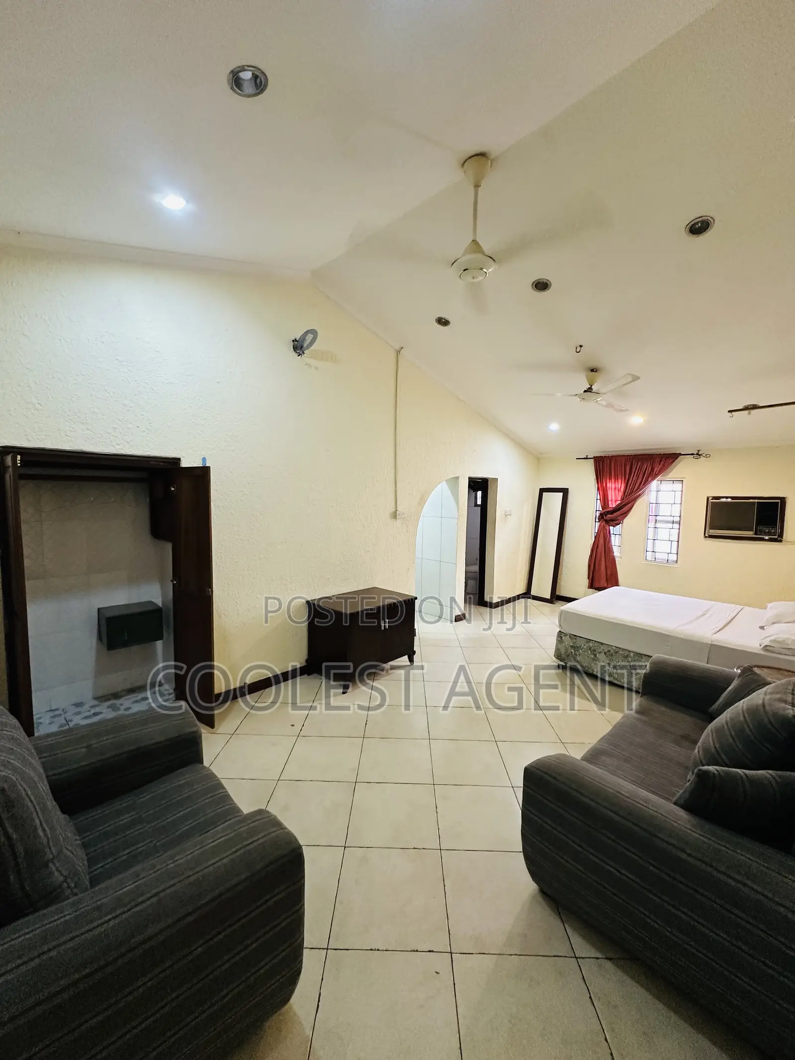 Furnished Studio Apartment in Makumbusho, Kinondoni for rent