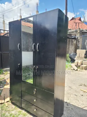 Kabati Milango Mitatu Mbao Imara