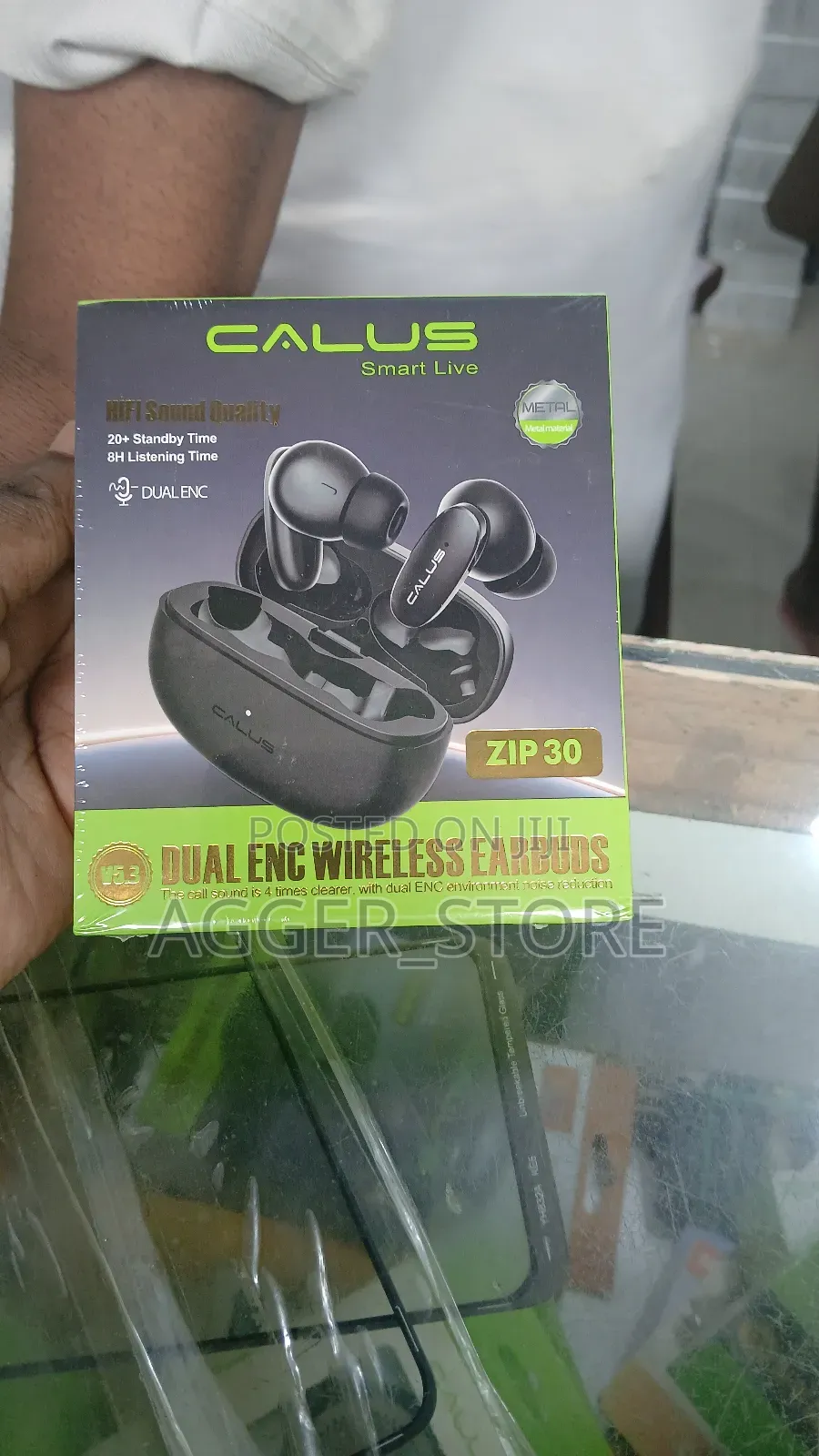 Calus Zip30 Original Airpods[Metallic Case]