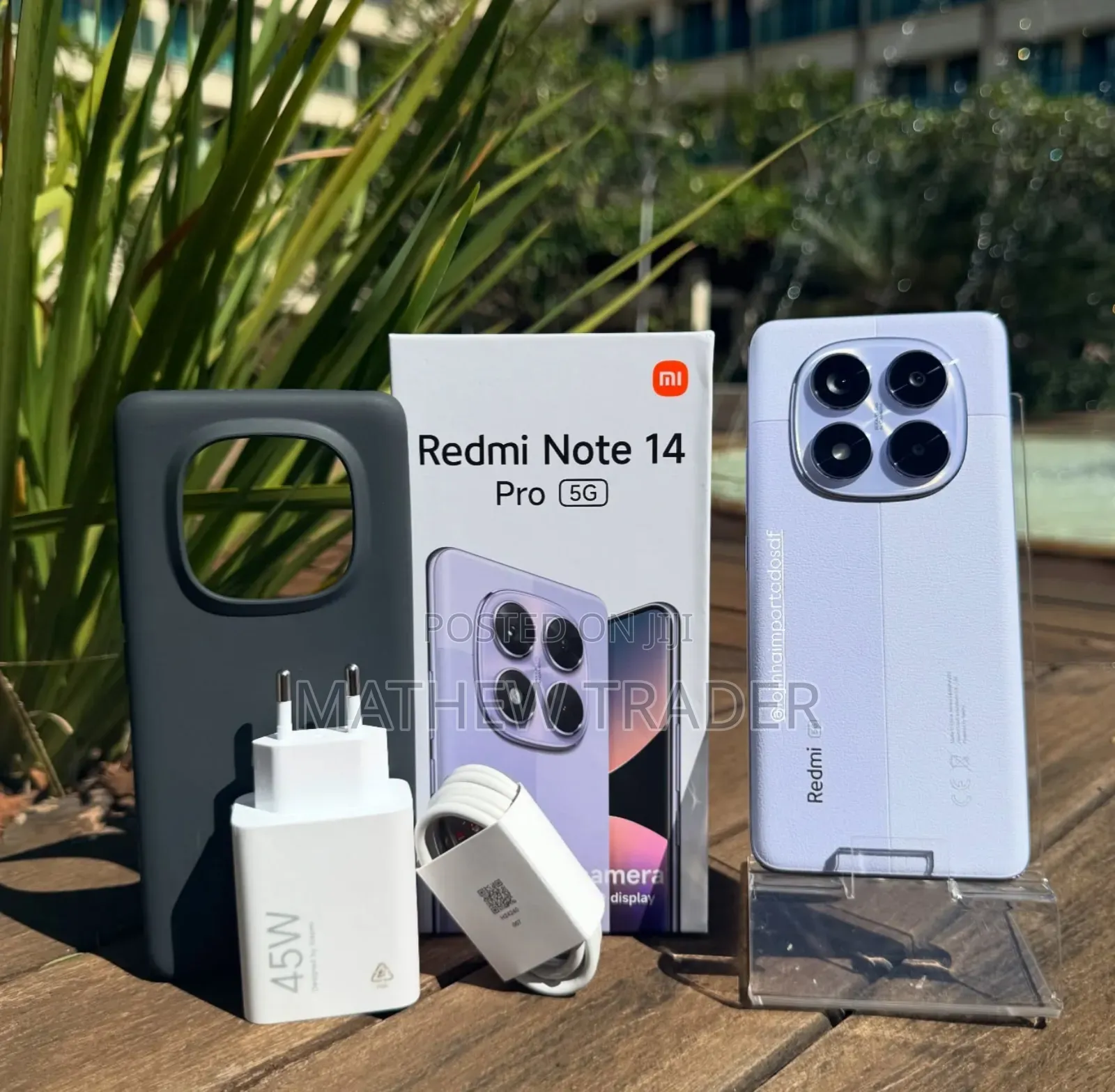 New Xiaomi Redmi Note 14 Pro 5G 256 GB Purple