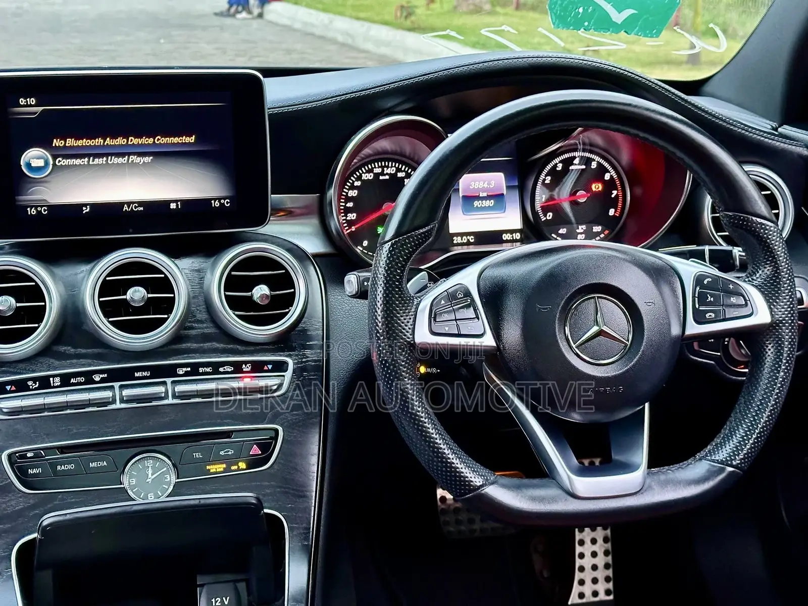 Mercedes-Benz C-Class 2015 Black