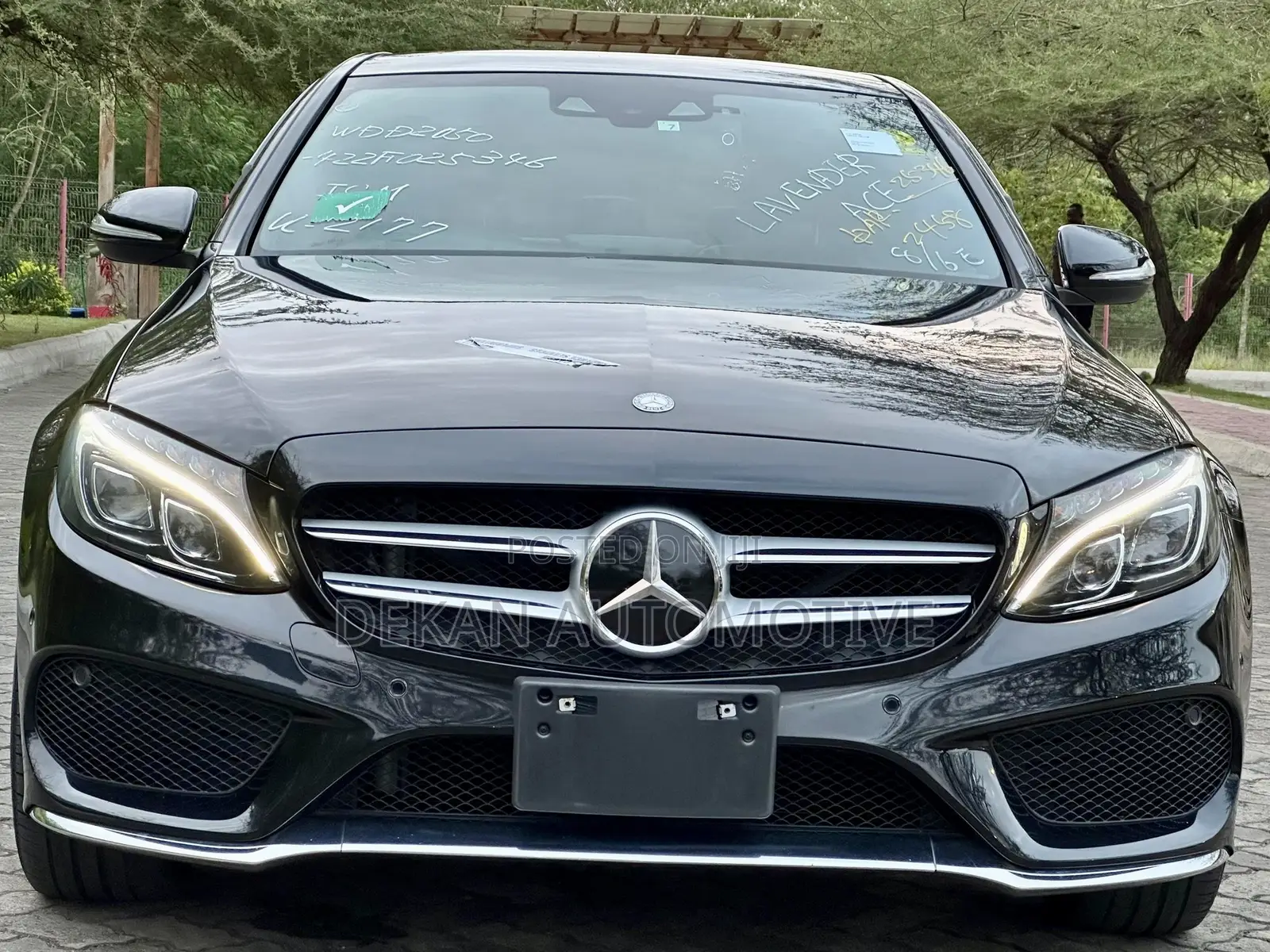 Mercedes-Benz C-Class 2015 Black