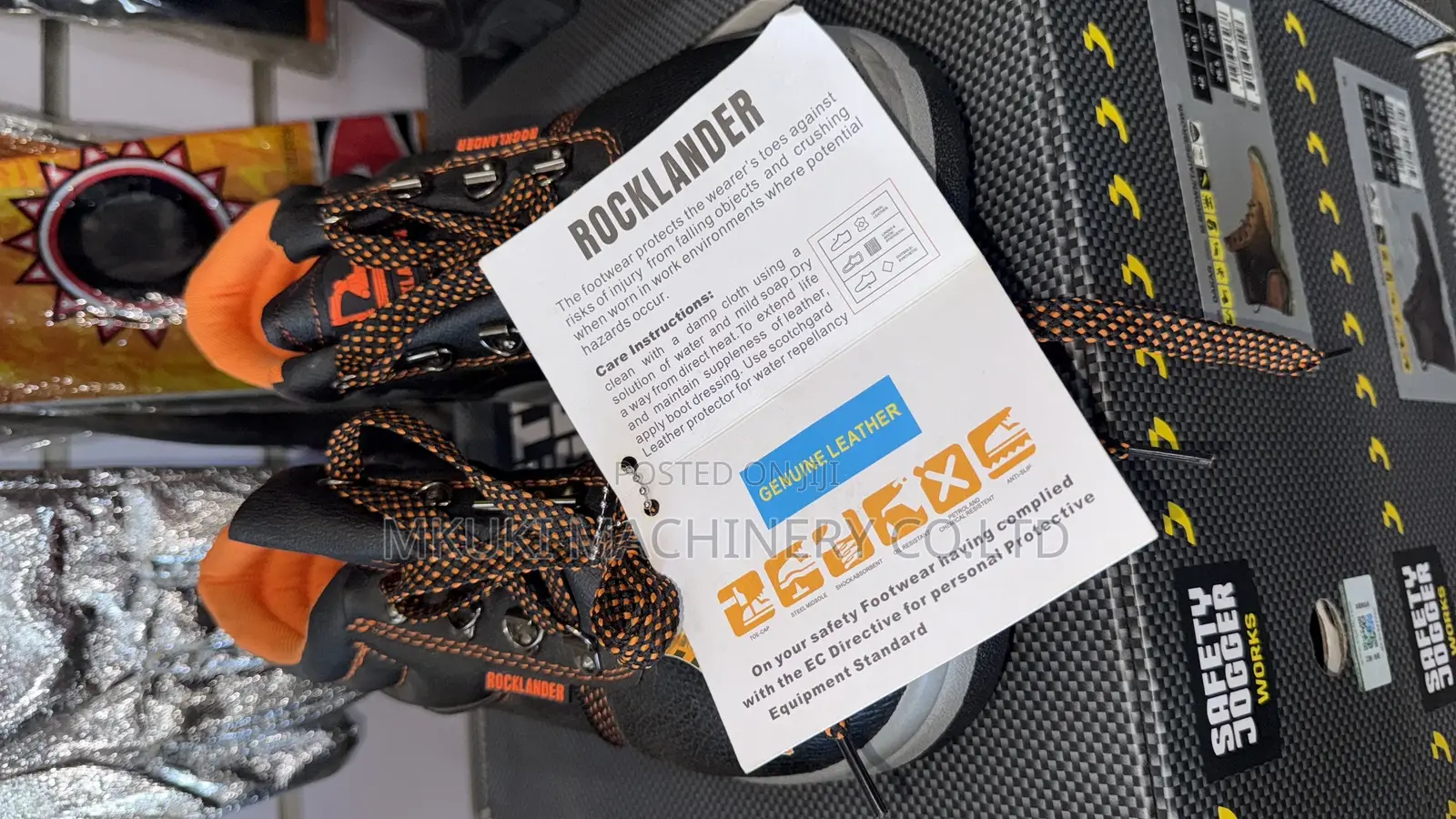Rock Lender Safety Boot Brand New
