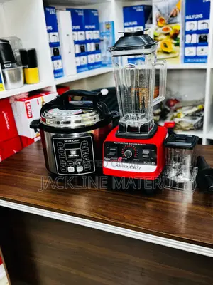 Silver Crest Blender 2in1 Heavy Duty Na Pressure Cooker 6ltr