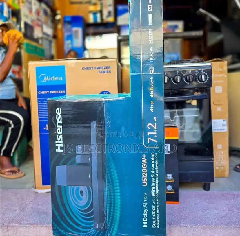 Hisense Soundbar 570w U5120gw New Model Original Wireless 