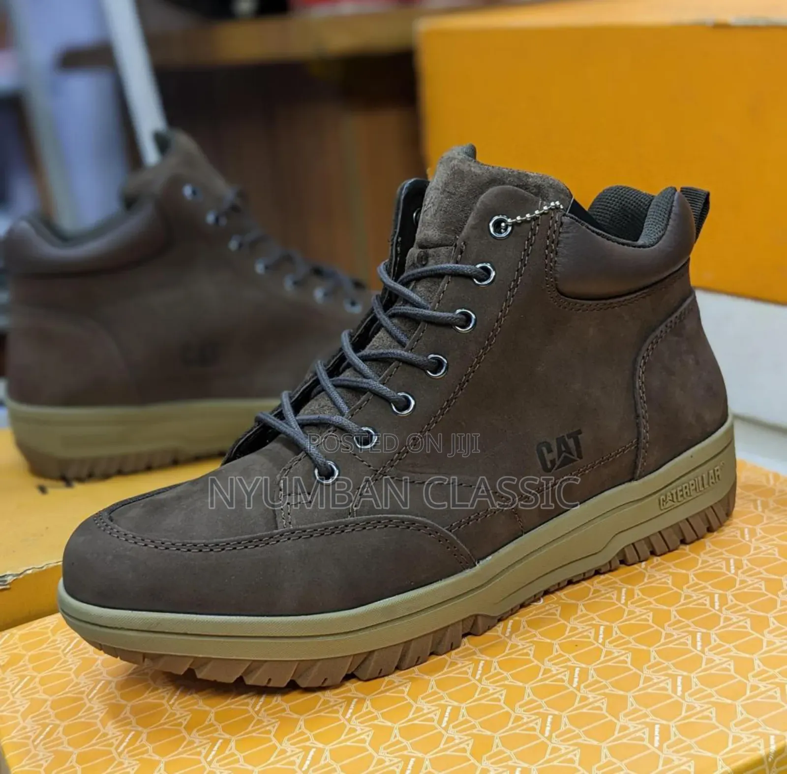High Caterpillar Boots Shoes