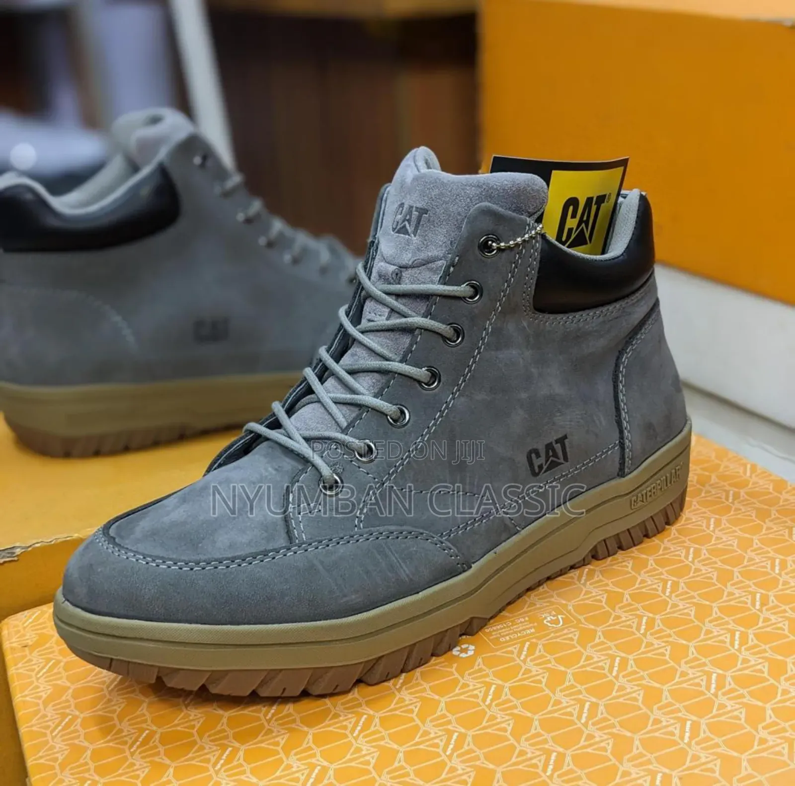 High Caterpillar Boots Shoes