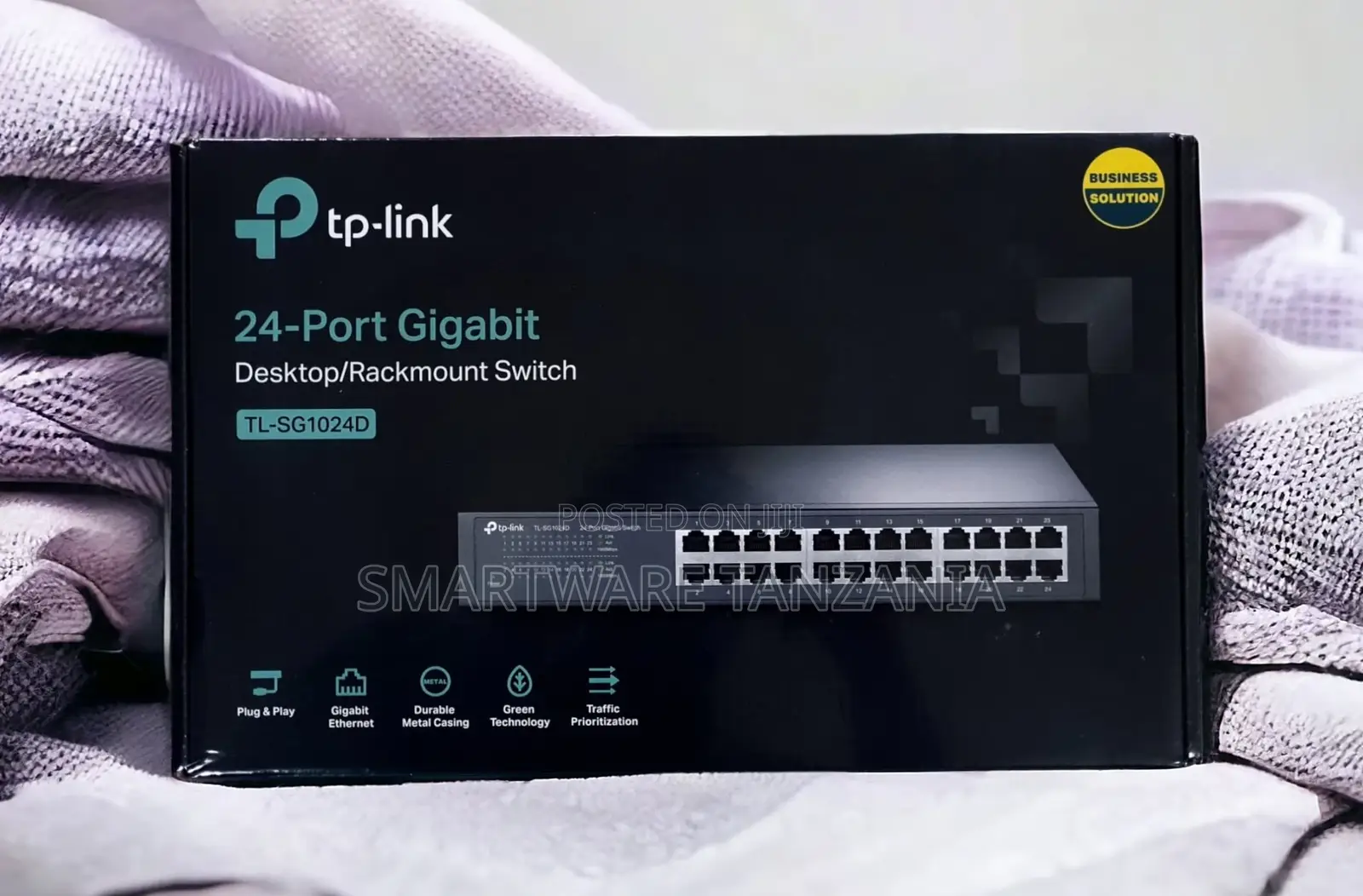 Tp-link 24-port Gigabit Desktop/Rackmount Switch Tl-sg1024d