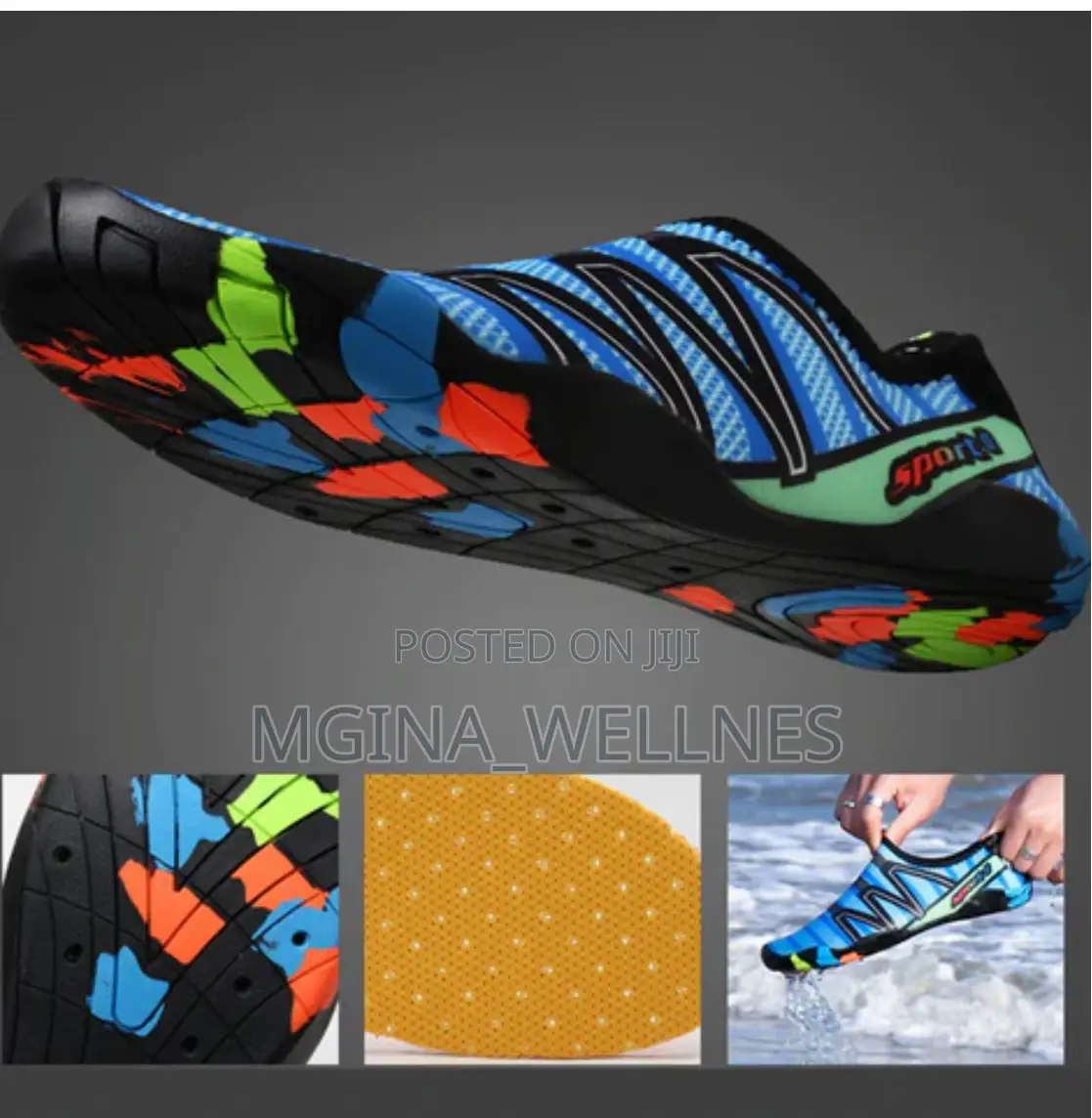 Water Shoes Socks Barefoot Skin Swim Shoes For Men Women