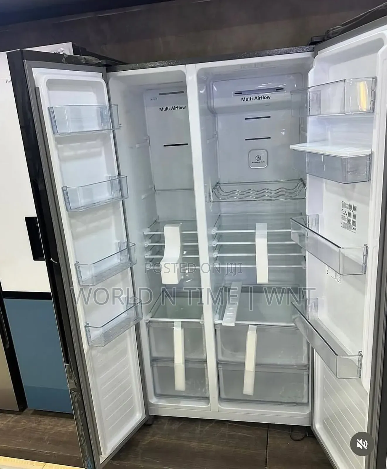 Hisense Fridge H670sdp-Wd 508l Mirror White and Pink