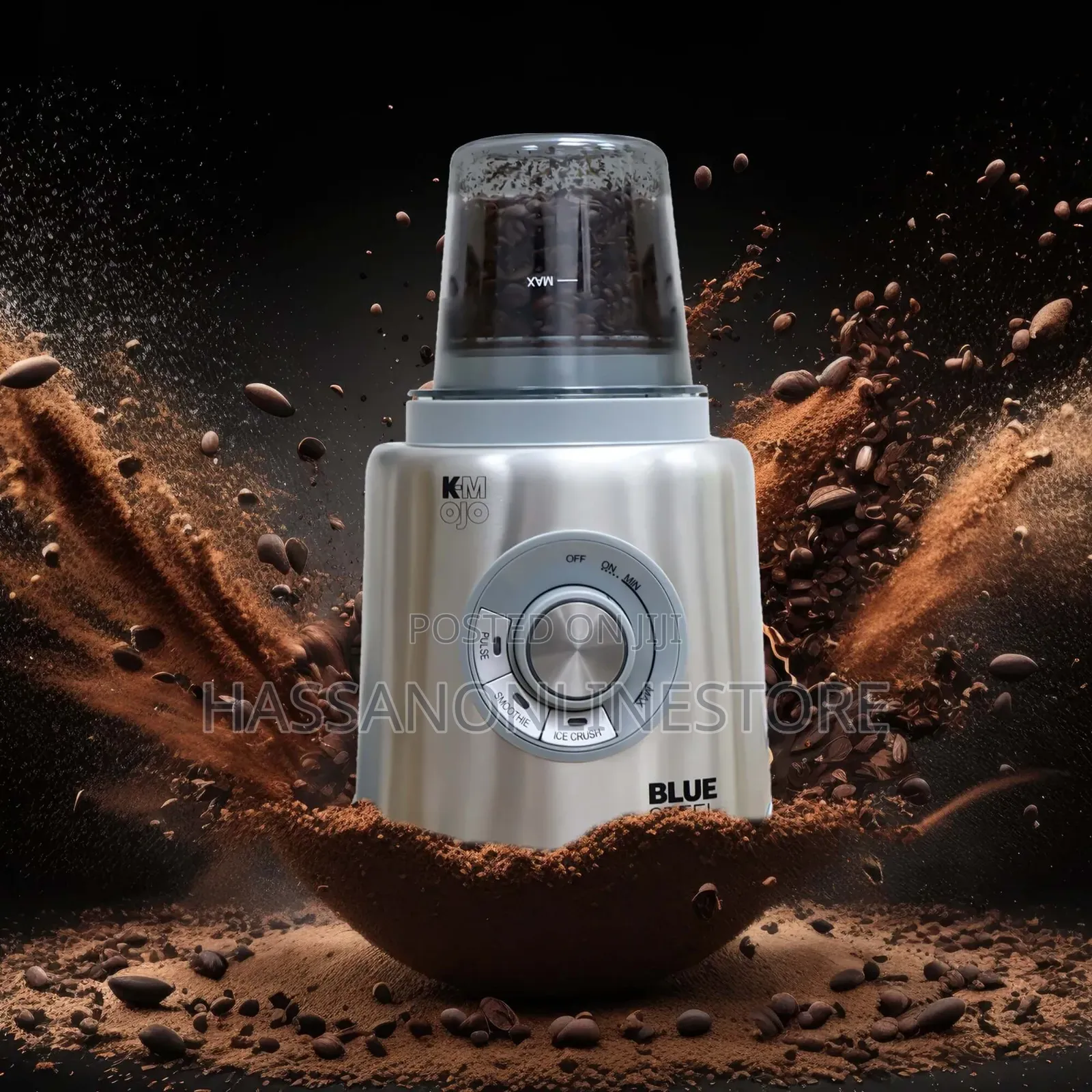 K-mojo Bluesteel Blender And Grinder