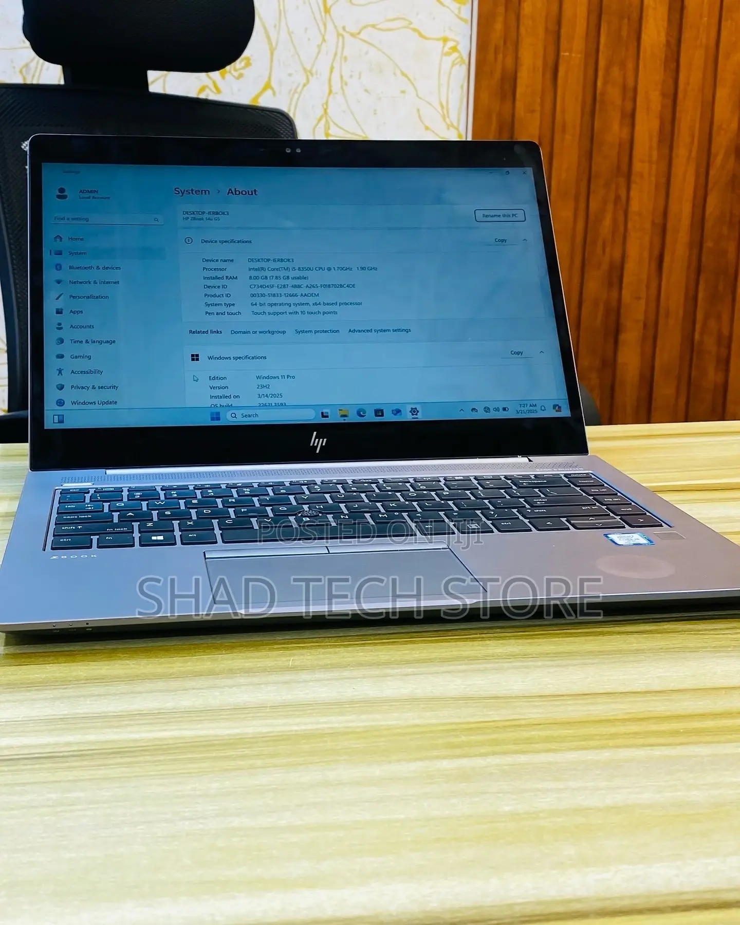 Laptop HP ZBook 14u G6 8GB Intel Core I5 SSD 512GB