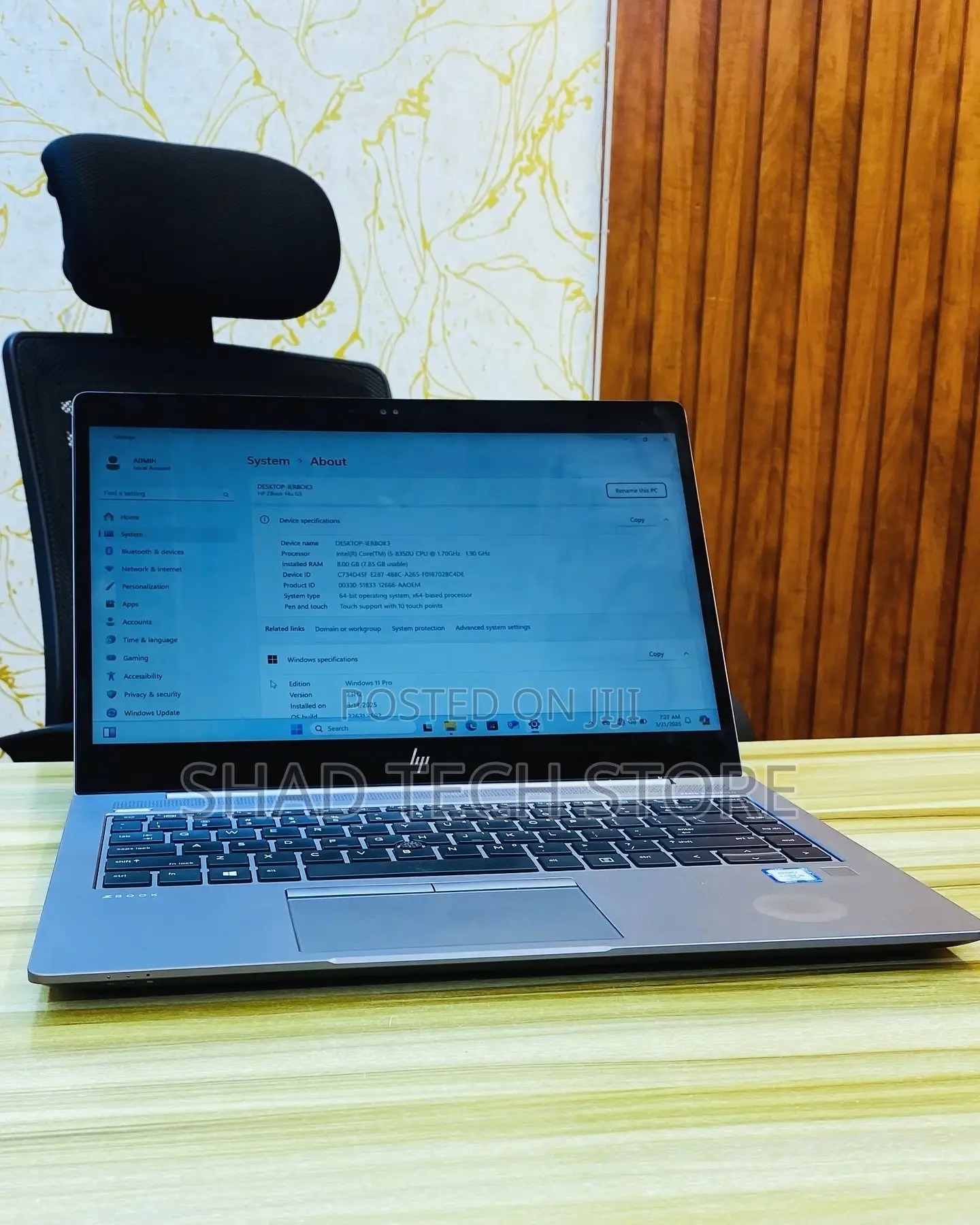 Laptop HP ZBook 14u G6 8GB Intel Core I5 SSD 512GB