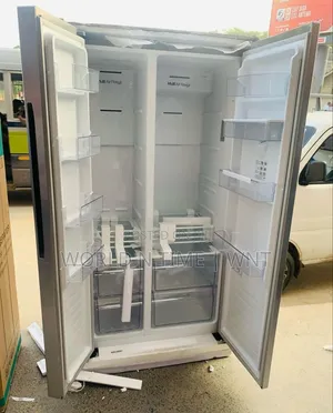 Hisense Fridge H670sdw-Wd 508l Mirror Coloured White