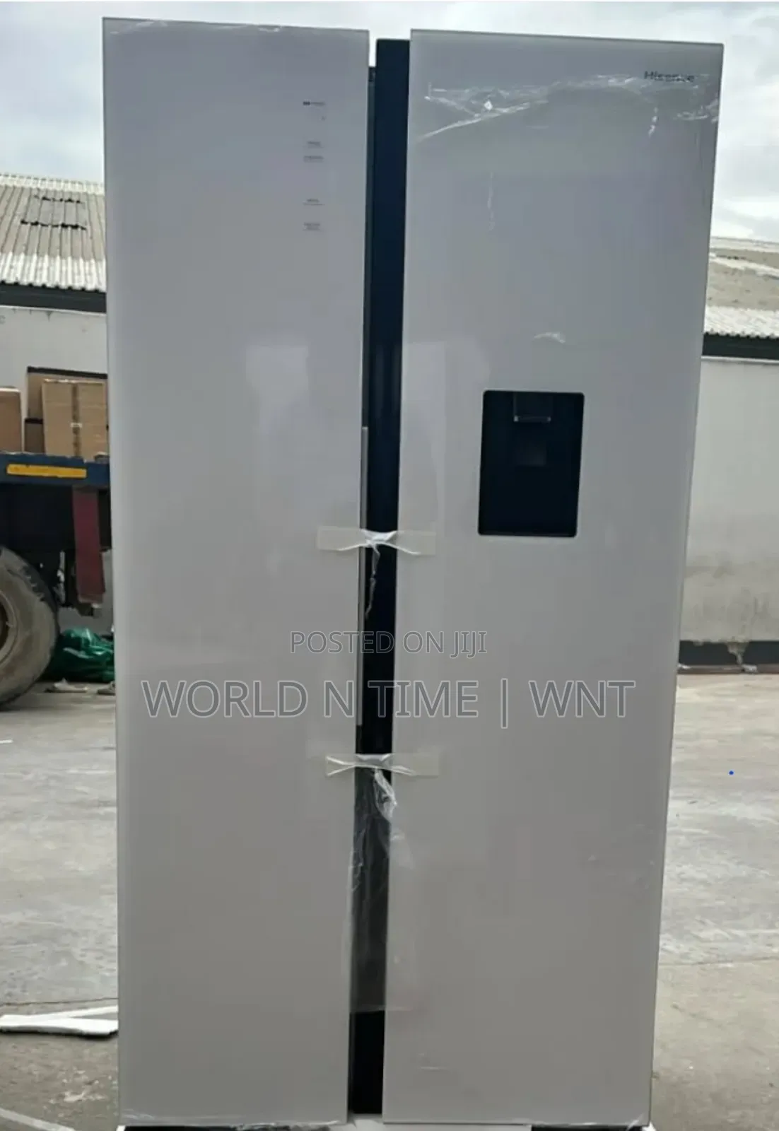 Hisense Fridge H670sdw-Wd 508l Mirror Coloured White