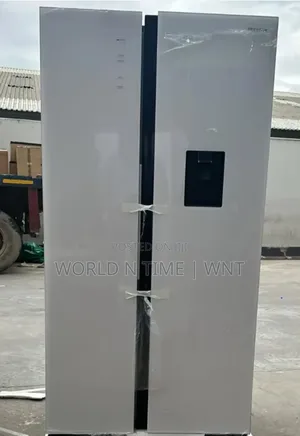 Hisense Fridge H670sdw-Wd 508l Mirror Coloured White