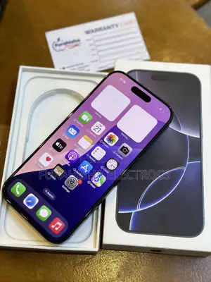 New Apple iPhone 16 Pro 256 GB Black